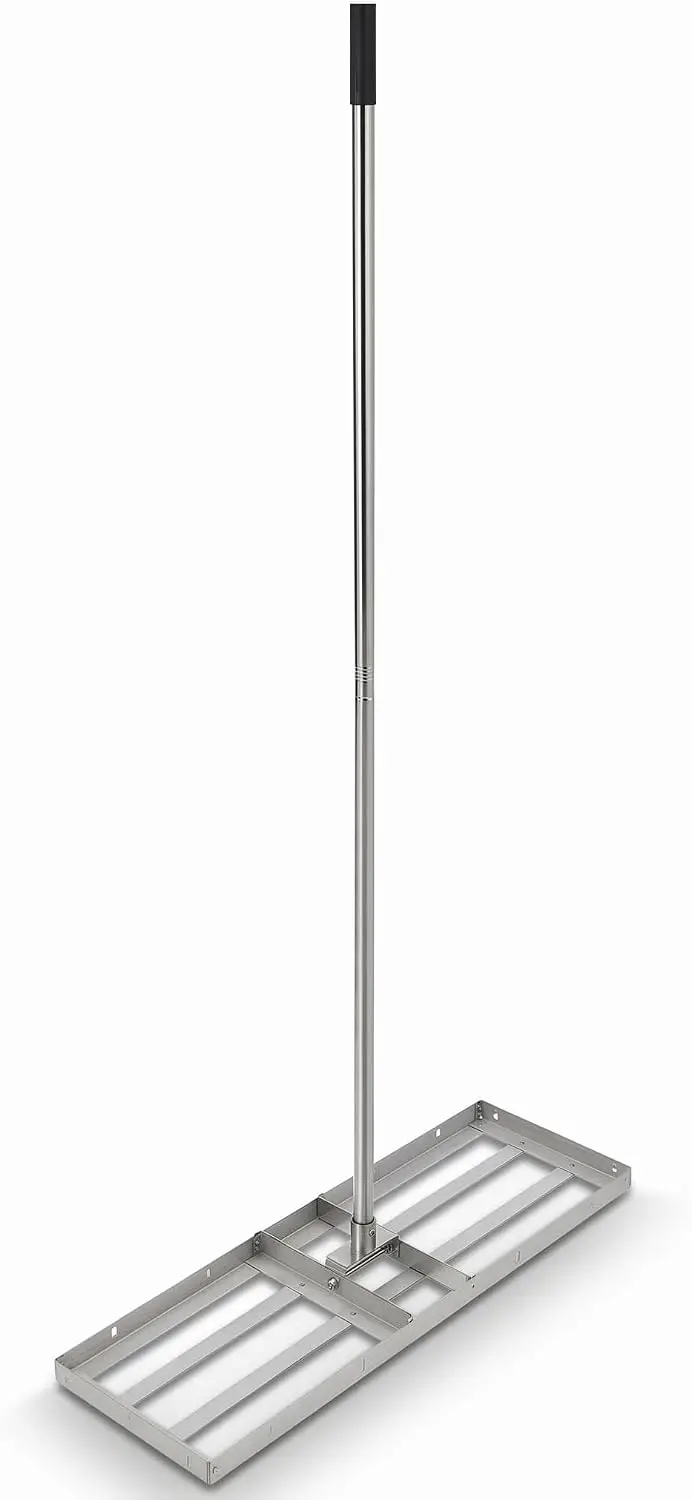 Garden Heavy Duty Rake Rakes Farm Equipment with Drag Harrow 48-72