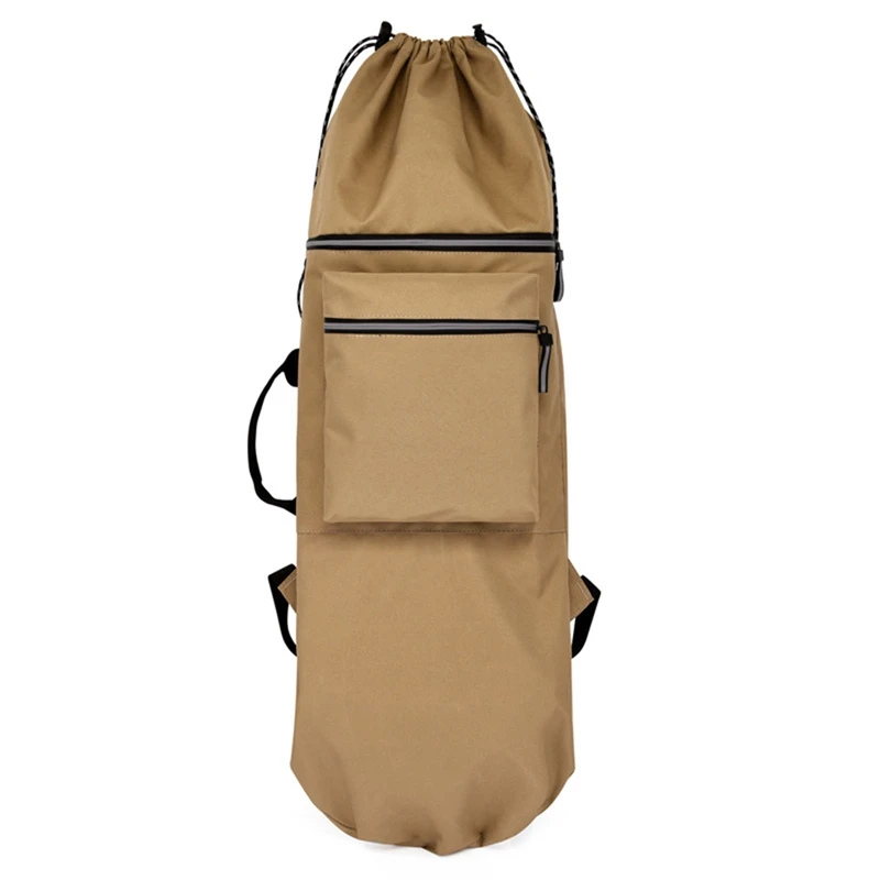

B93B-Double Rocker Skateboard Backpack Land Surfboard Bag Longboard Bag Skateboard Carry Bag Accessories