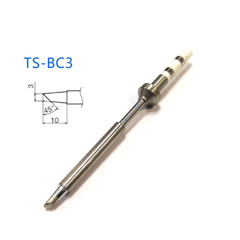 MINI Welding Nozzle Knife Horseshoe TS-BC2 C1 KU ILS B2 I C4  D24 K J02 JL02 BC3 For TS101 Pin64 Pinecil V2 Soldering Iron Tips