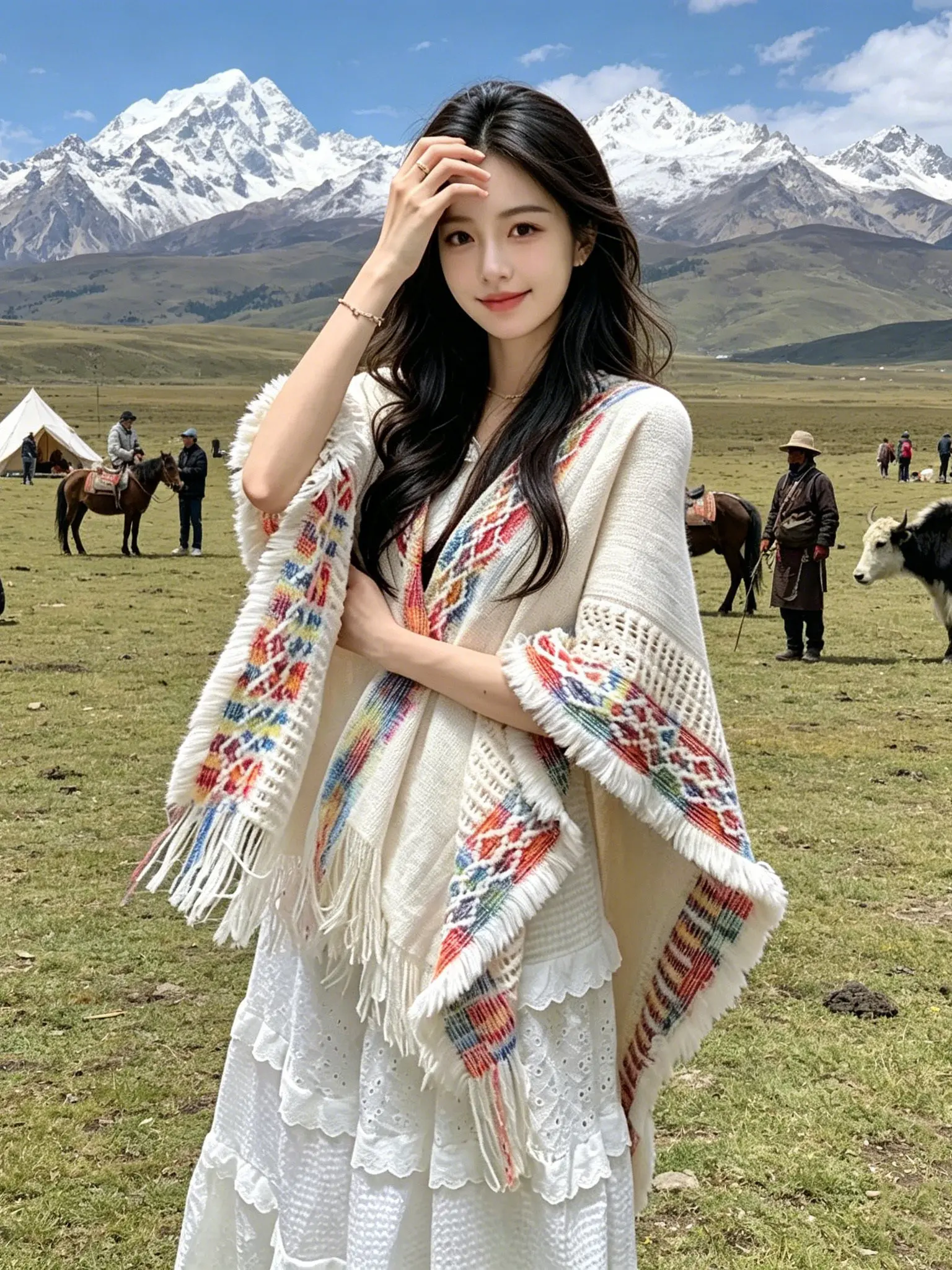 Women Vintage Paisley Print Scarf Cashmere Feel Shawl Tassel Warm Wrap Scarf Large Thick Winter Ladie Outdoor Travel Gift D894