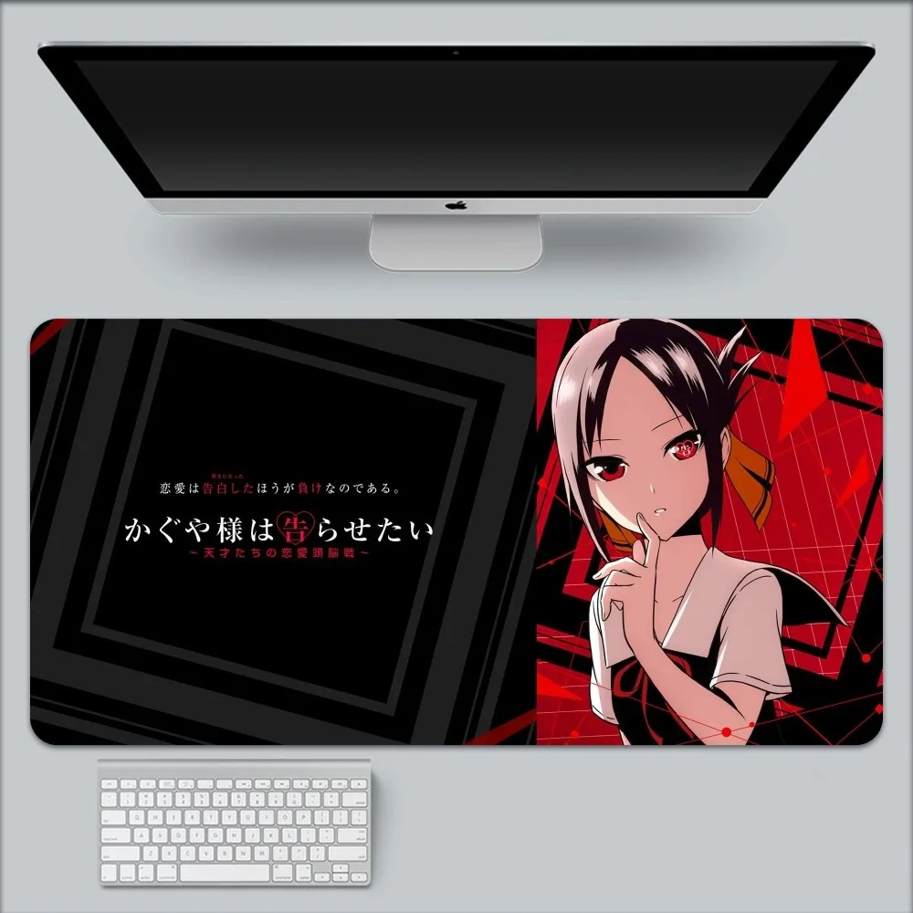 Bilibili Kaguya-sama Love is War Floor Mat Large Gaming Compute Gamer PC Keyboard Mouses Mat