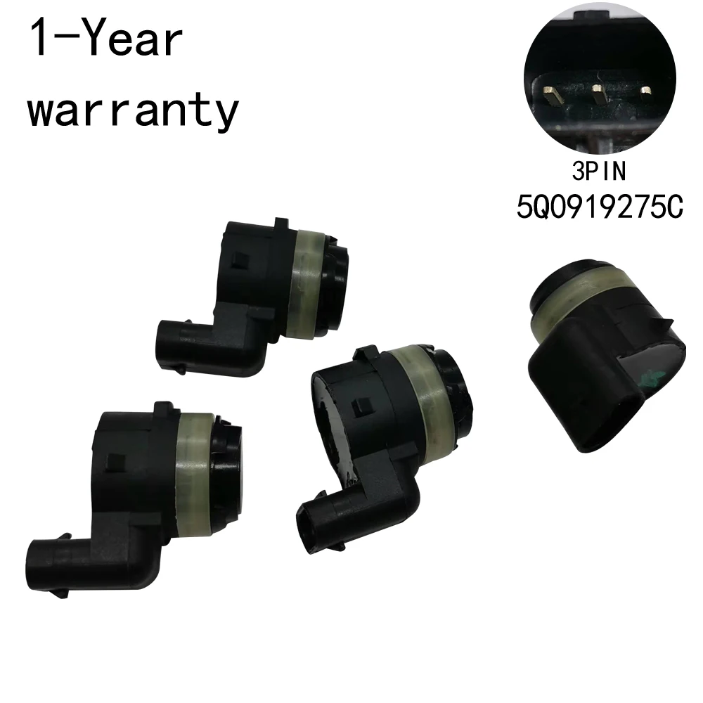 4Pcs Parking radar 5Q0919275C For Audi A6 S6 RS3 RS6 A4 S4 A1 RS5 Q7 A5 S5 Skoda Octavia Superb Karoq VW Jetta Passat Tiguan