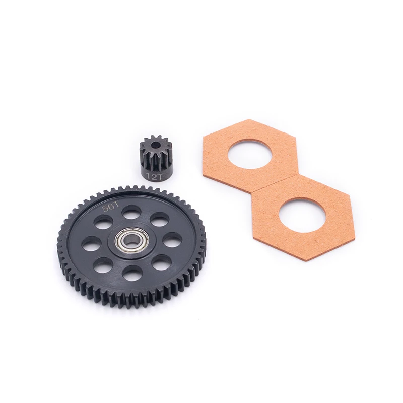 KYX Racing Hard Steel Heavy Duty 56T/15T Spur Gear set for RC Crawler Car Axial RR10 90048 90053