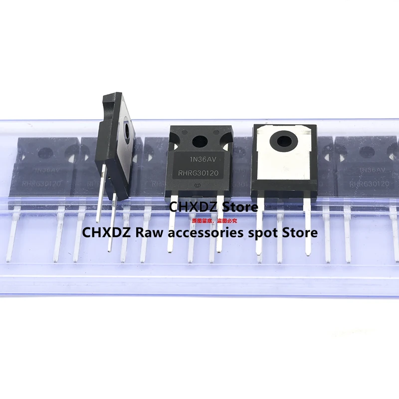 CHXDZ (New Date+)10pcs/LOT 100% New Imported Original RHRG30120 30120 TO-247 Diode Fast Recovery Tube 30A1200V