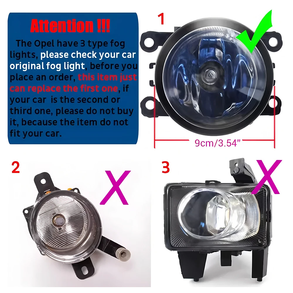 LED Fog Lights For Opel Vauxhall Vectra C 2005-2008 ( Only Fit Vectra OPC VXR ) Add Angel Eye DRL Driving Lamp Car Accessories detail image 1