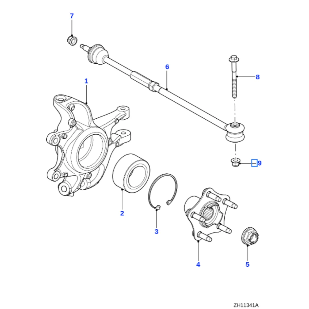 

Подходит для винта Jaguar XR853290 XR848057