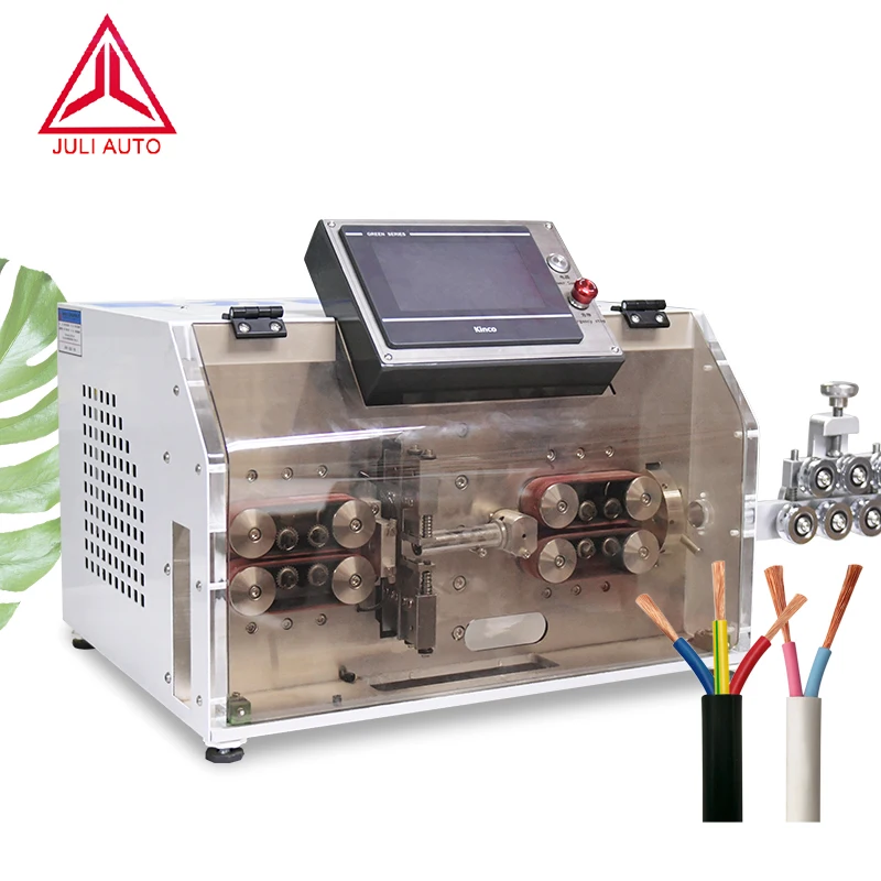JL-600-30H Macchina spelafili a 7 nuclei Macchina per tagliare cavi con giacca multicore Macchina spelafili completamente automatica