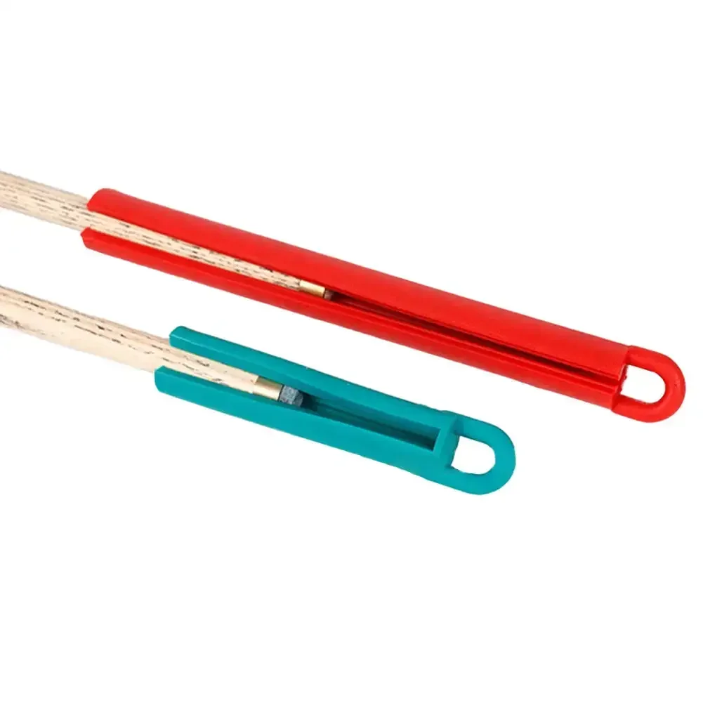 

11/19cm Long Pool Snooker Billiard Cue Tip Rubber Hang Clamp Holder Tool Accessory Table Game Supplies 5Color