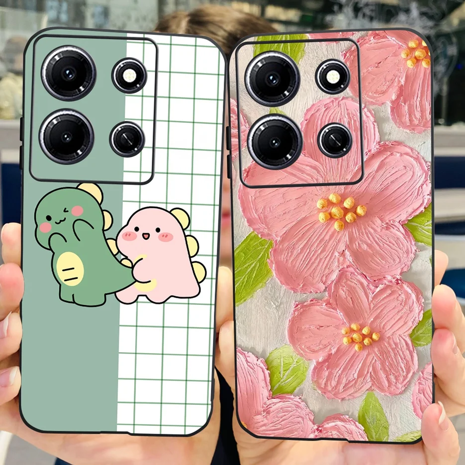 For Infinix Note 30i Case Note30 VIP Cute Fashion Painted Cover Soft Silicone Phone Case For Infinix Note 30 Pro Note30 i Bumper