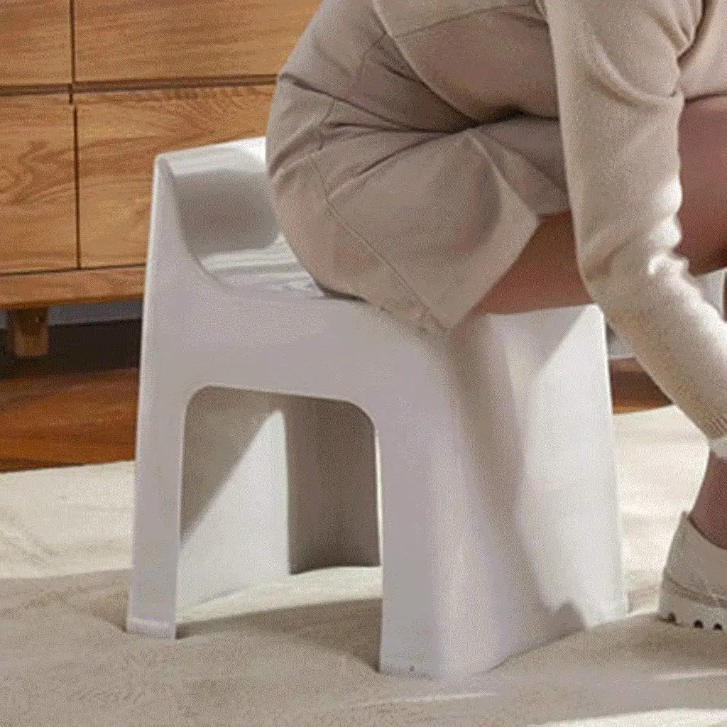 Bathroom Stool-Take It Along in Bedroom, Kitchen, Bathroom and Living Room Great For