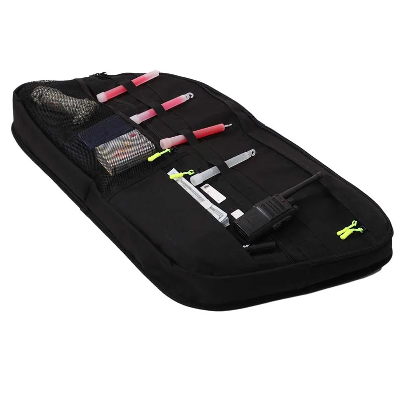 Suetlcoity For Toyota Sequoia 2008-16 Oxford Cloth Car Trunk Side Window Storage Bag Cargo Tools Tidying Package Car Accessories