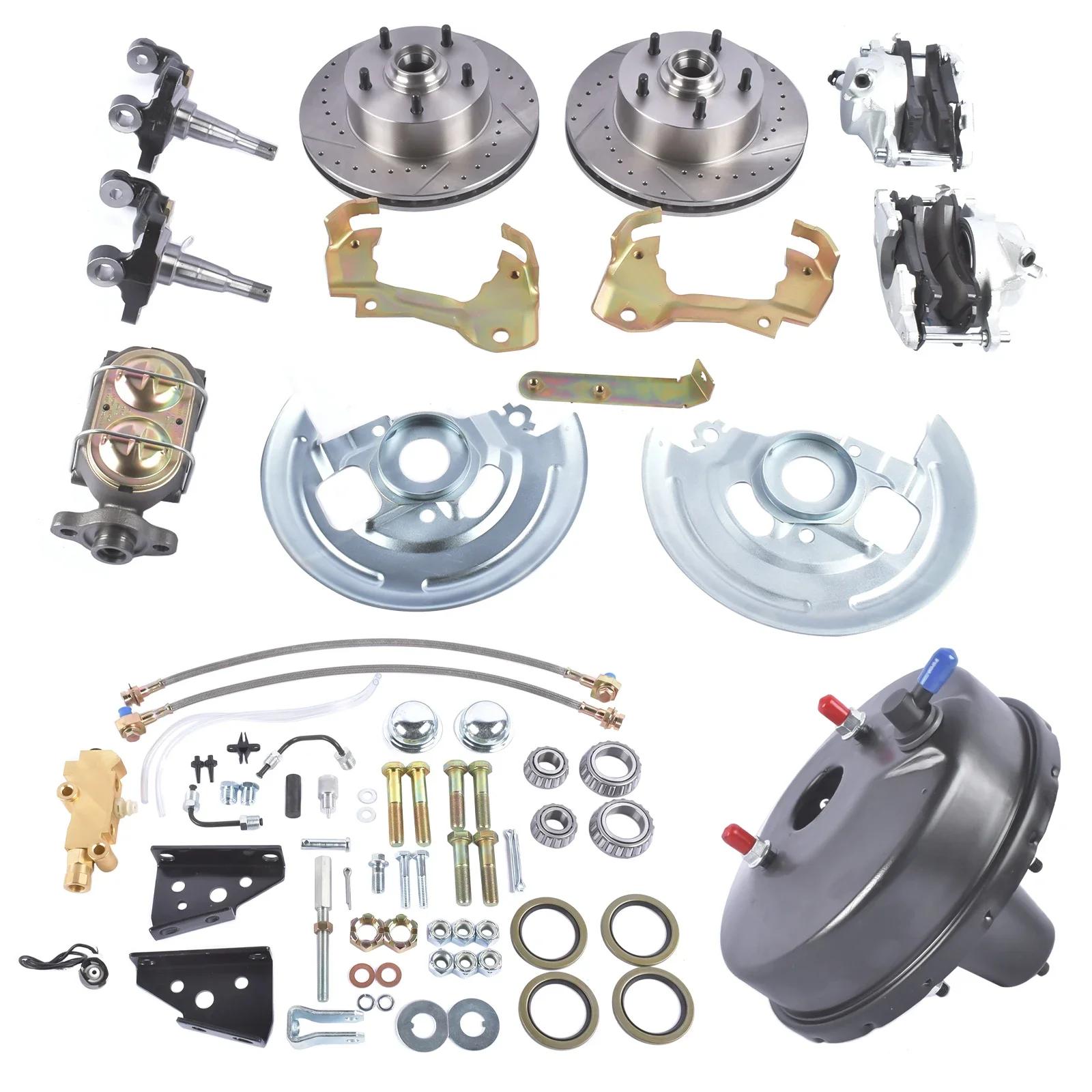 Glossy Body Disc Brake Conversion Kit Drilled 11