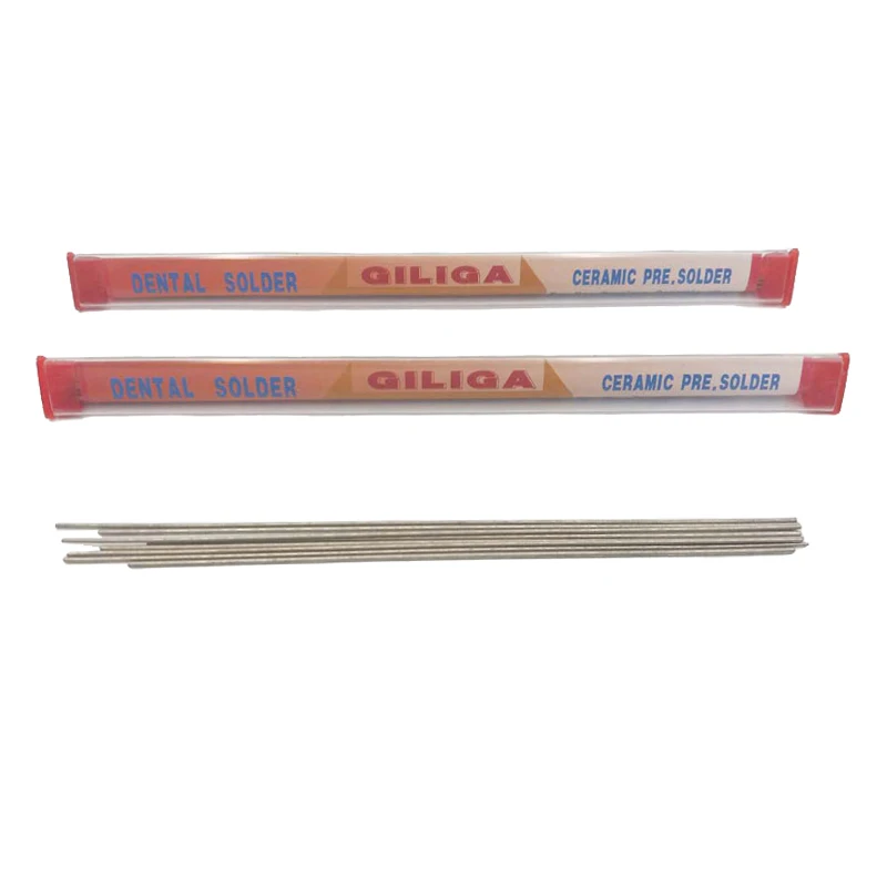 Dental Solder High Temperature Welding Rod NiCr Alloy PFM Soldering For NiCr Alloy