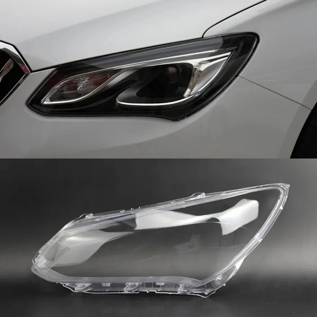 

Для Buick Excelle крышка фары прозрачная лампа корпус фары линза из плексигласа заменить оригинальный абажур 2015-2016 2017