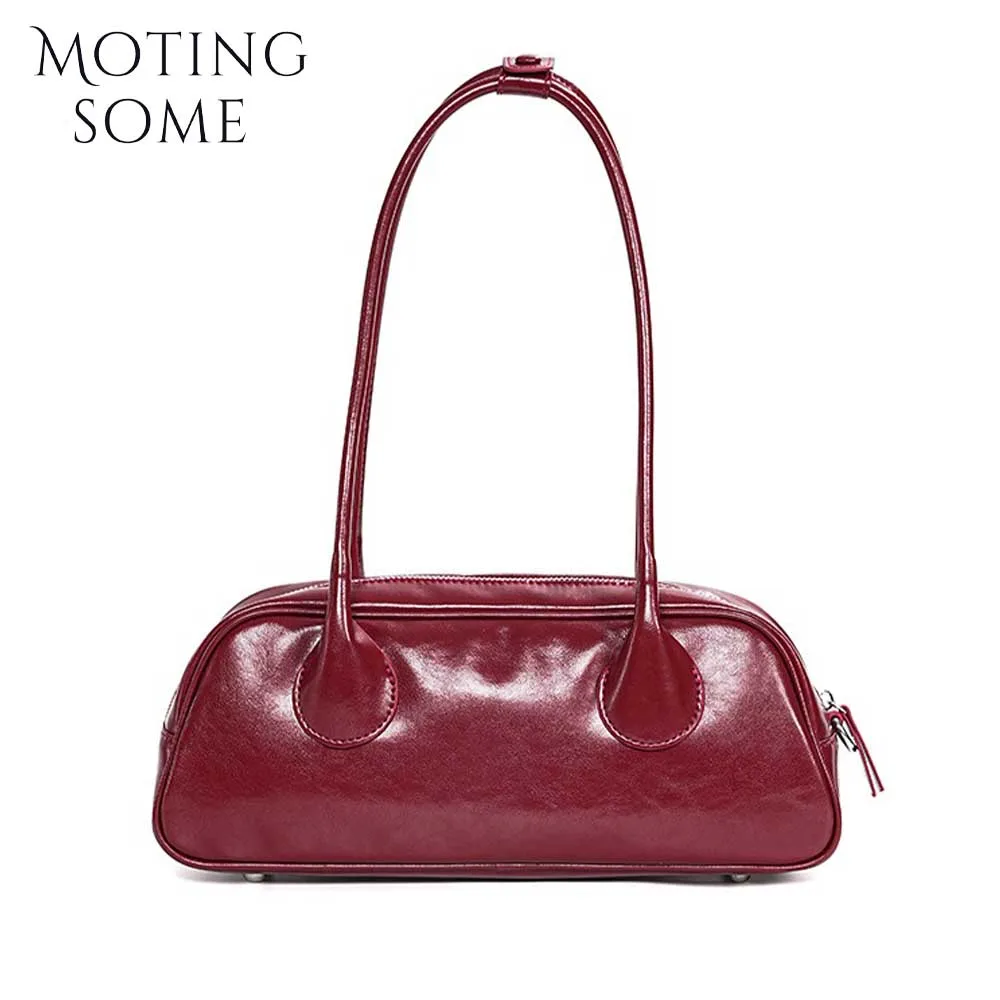 

Motingsome French Style Rectangular Bag Luxury Designer Bags Mini Tote Underarm Saddle Handbag Shoulder Purses Summer 2024 New