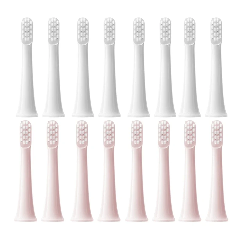 12PCS For XIAOMI MIJIA T100 Replacement Brush Heads Sonic Electric Toothbrush Vacuum DuPont Soft Bristle Suitable Nozzles