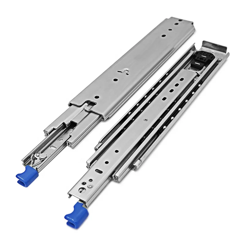 Drawer Slide Runners 76mm with Locking System Undermount Concealed Drawer Slide Rails