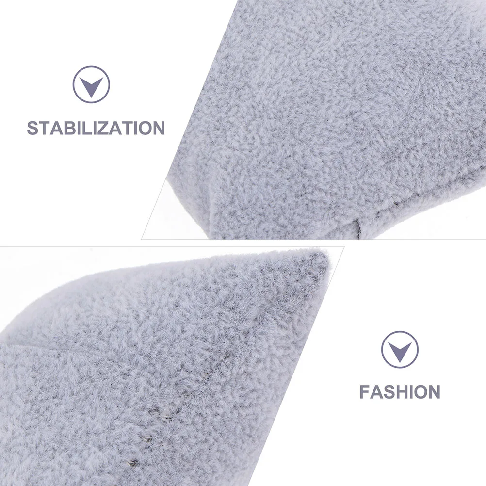 

14 Pcs Jewelry Display Pillow Bracelet Holder Watch ganizer Lint Material Anti Scratch Ice Grey Stable Support