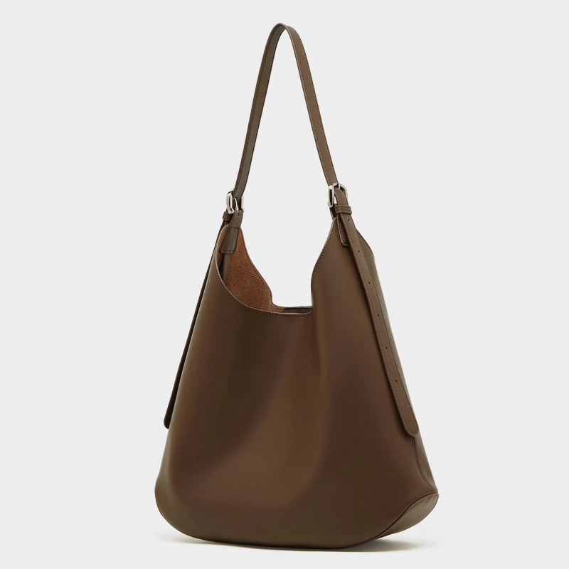 

Hifashion Retro Genuine Leather Large Underarm Shoulder Bags For Women 2025 Luxury Designer Messenger Hobos Tote Ladies Handbags