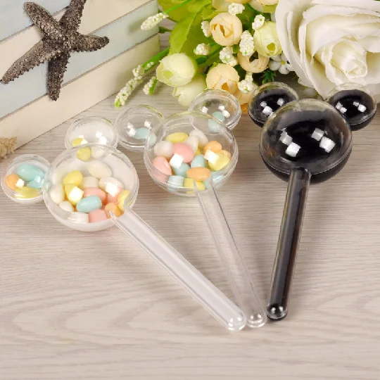 24pcs/lot Plastic Candy Box Wedding Gift Boxes Party Favors Candy Holders Gift Boxes Wedding Like Candy Pack Christmas Supplies view 3