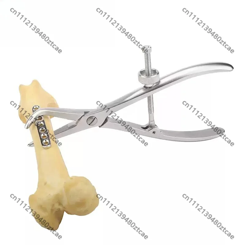 Pet Animal Orthopedic Surgical Tool Self-locking Tooth Bone Gripper Fracture Reduction Forceps For Veterinary Operation