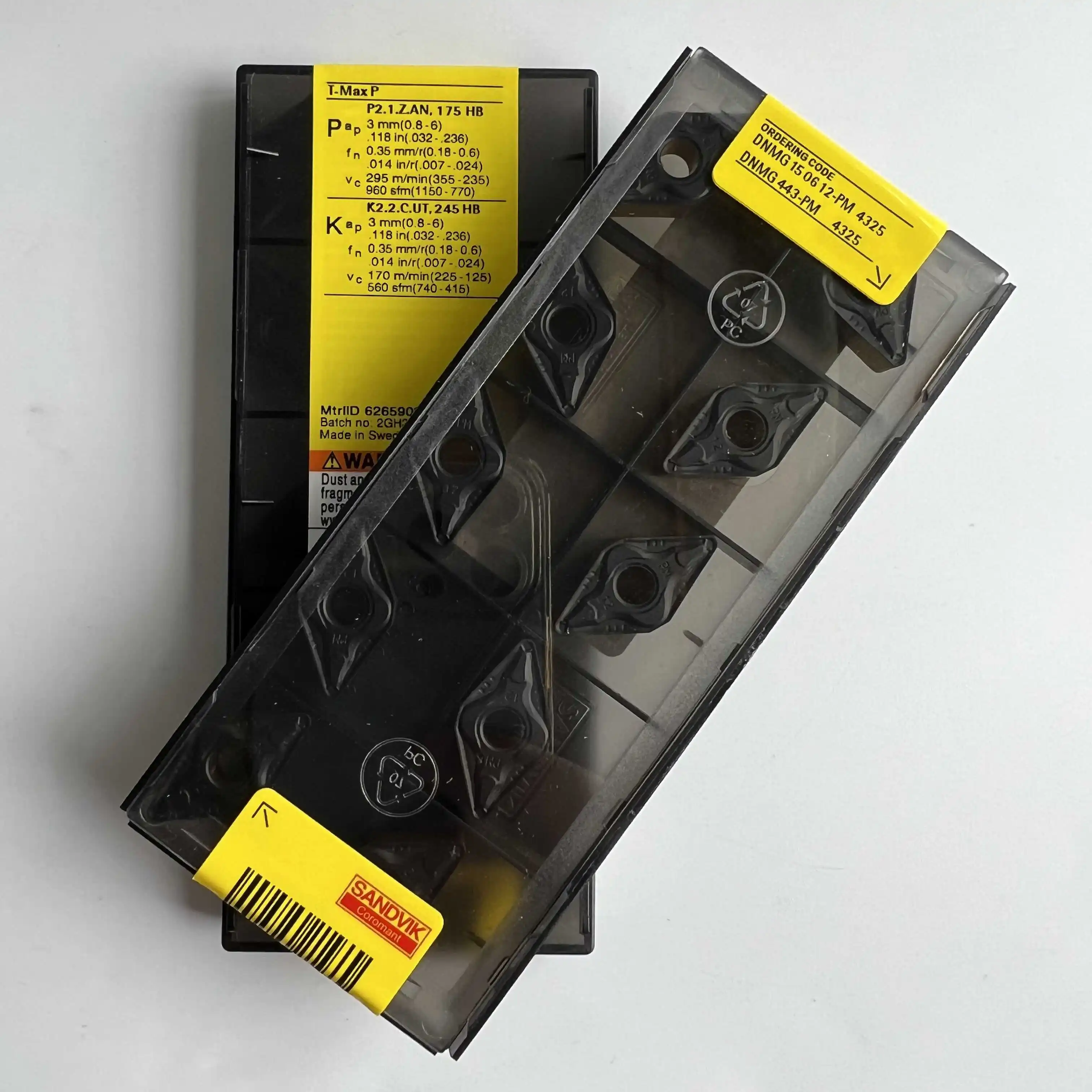 DNMG150612-PM 4325  Alloy blade 10 Pcs