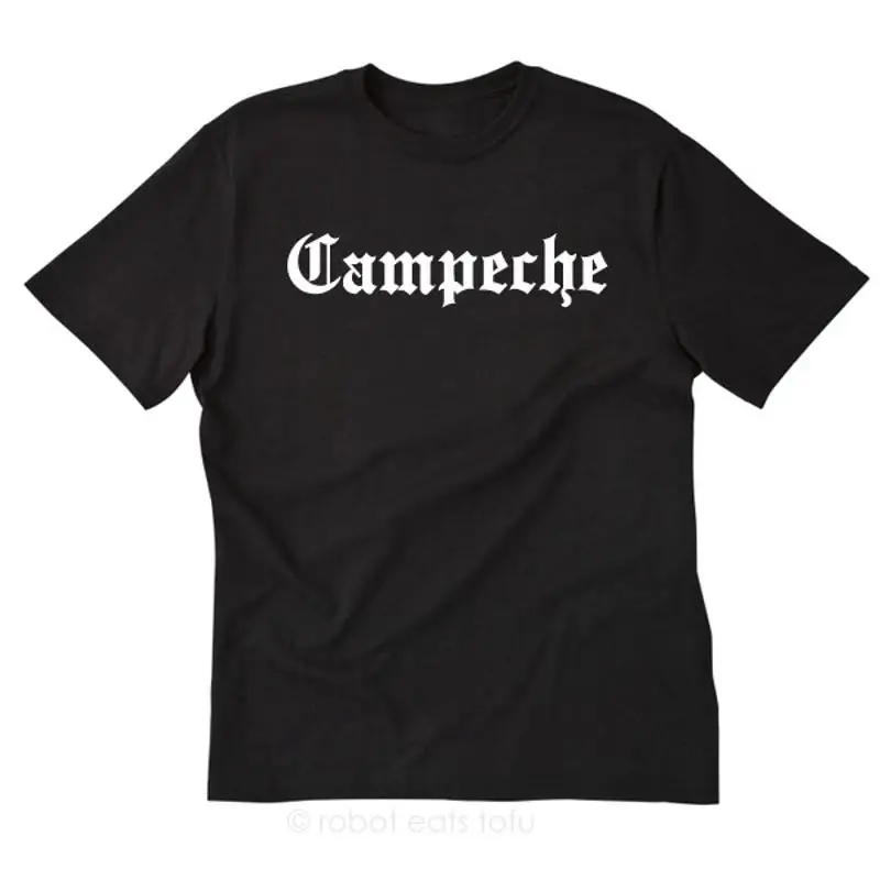 Camiseta Campeche, divertida, México, estado mexicano, San Francisco