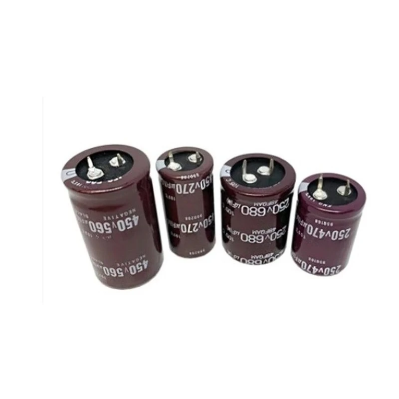 200V 250V 400V 450V Electrolytic Capacitor 100UF 220UF 270UF330 470UF 560UF 680UF 820UF 1000UF 2200UF 3300UF Aluminum Capacitor