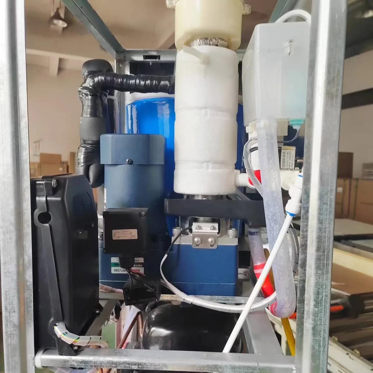 Factory Directly Supplier Automatic Ice Maker Machine Dispenser 100/day Nugget Ice Machine For Supermarket Hotel Restaurant