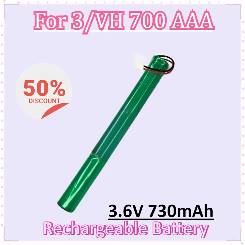 

3/VH 700 AAA 3.6V 730mAh Rechargeable Battery Pack AccessoriesHigh Quality