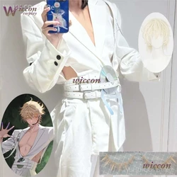Anime Luka Cos Alien Stage Luka R7 Cosplay Costume Luka Wig Luka White Suit Blue Suit Halloween Party Role Play Outfit For Men