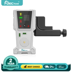 Laser Receiver Leveling Detector With Pulsing Line For DECTEAM Laser Level Two-Sided LCD Displays With Magnet Clamp