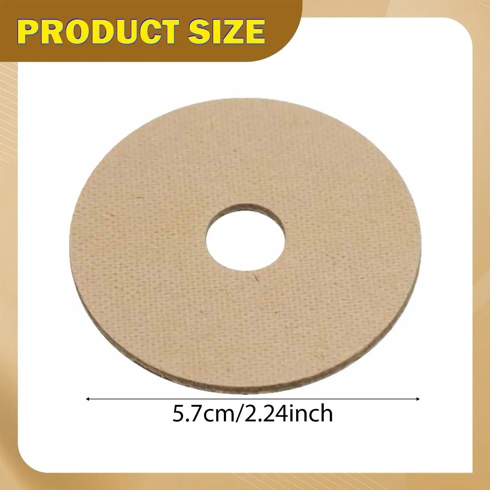 High Density Fiber Washer Set for Lawn Mower Decks Durable Attachment Component for Garden and Garage Repair