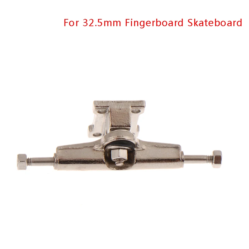 1Set Trucks For 32.5mm Fingerboard Skateboard Wooden Deck Accessory High Quality Zinc Alloy