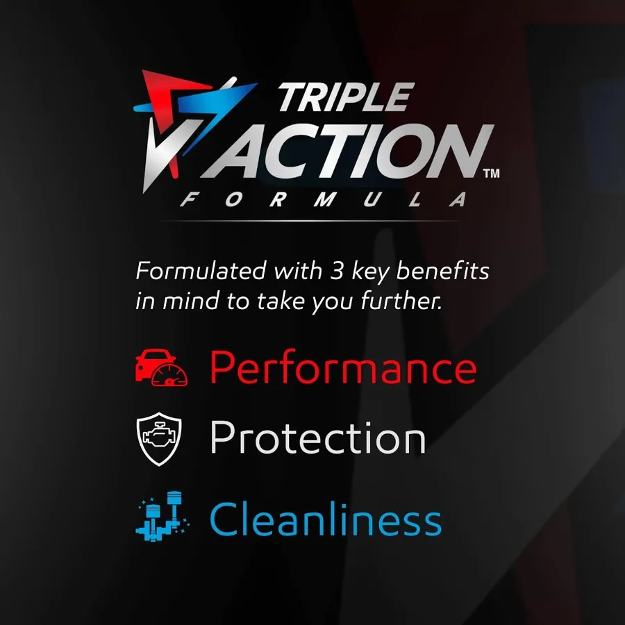 زيت محرك اصطناعي كامل الأميال العالية 5W20 لمحركات عالية الأداء زجاجة 5 كوارت مصممة لمسافات القيادة الموسعة أ #4