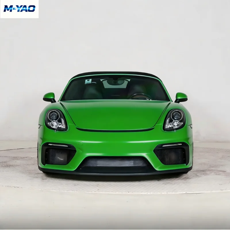 2012-2016 981 Boxster GT4 RS Style Body Kit, Unpainted PP Front Bumper Full Facelift Conversion Parts