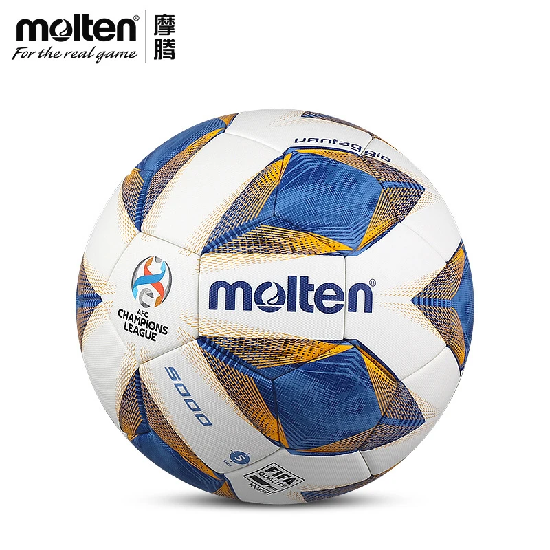 Original Molten FV5000 Size 5 PU Match Ball Professional football soccer goal balls of football ball balon bola de futbol