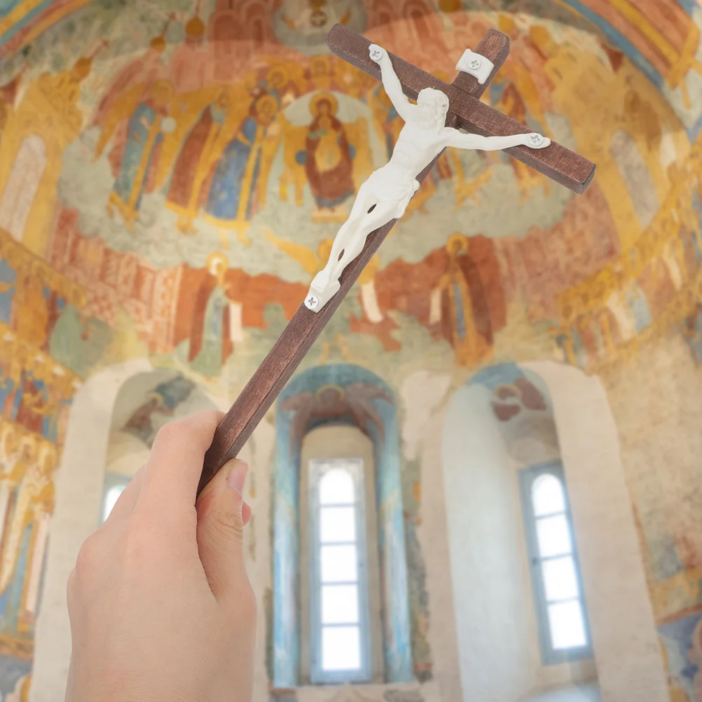 

6Pcs Jesus Decor DIY Craft Kit Religious Ornament Home Office Decoration Manual Sculpture Accessories Jesus Craft Manual