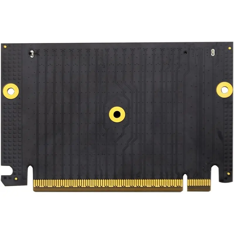 NEW HOT In Stock-Pcie 4.0 X16 Riser Card 90 Degree Adapter For ITX/Small Form Factor Cases- PI4PEL6-3X2B