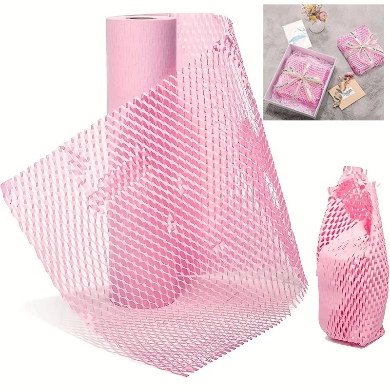 Honeycomb Paper Gift Wrapping Paper Gifts Box Filler Material Fruit Packaging Shockproof Filler Origami Paper