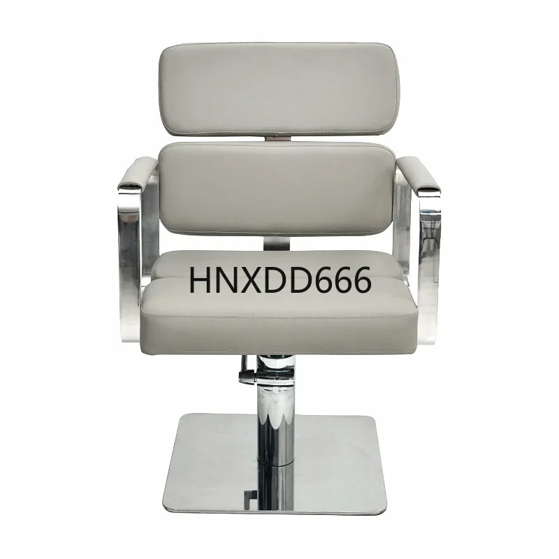 Stainless steel armrest beauty salon chair