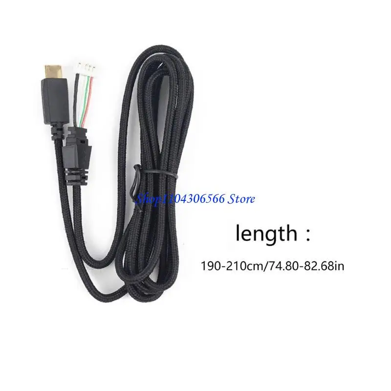 02DD 1.5m USB C Cable Replacement Opne-end Bare Line for ROG / S