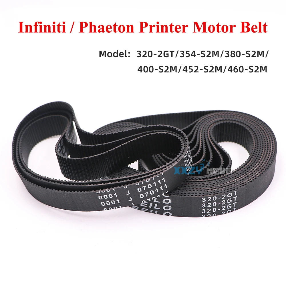 

460-S2M 320-2GT Маленький ремень ГРМ для струйного принтера Infiniti Phaeton, ремень двигателя 354-S2M/380-S2M/452-S2M, резиновый ремень 15 мм