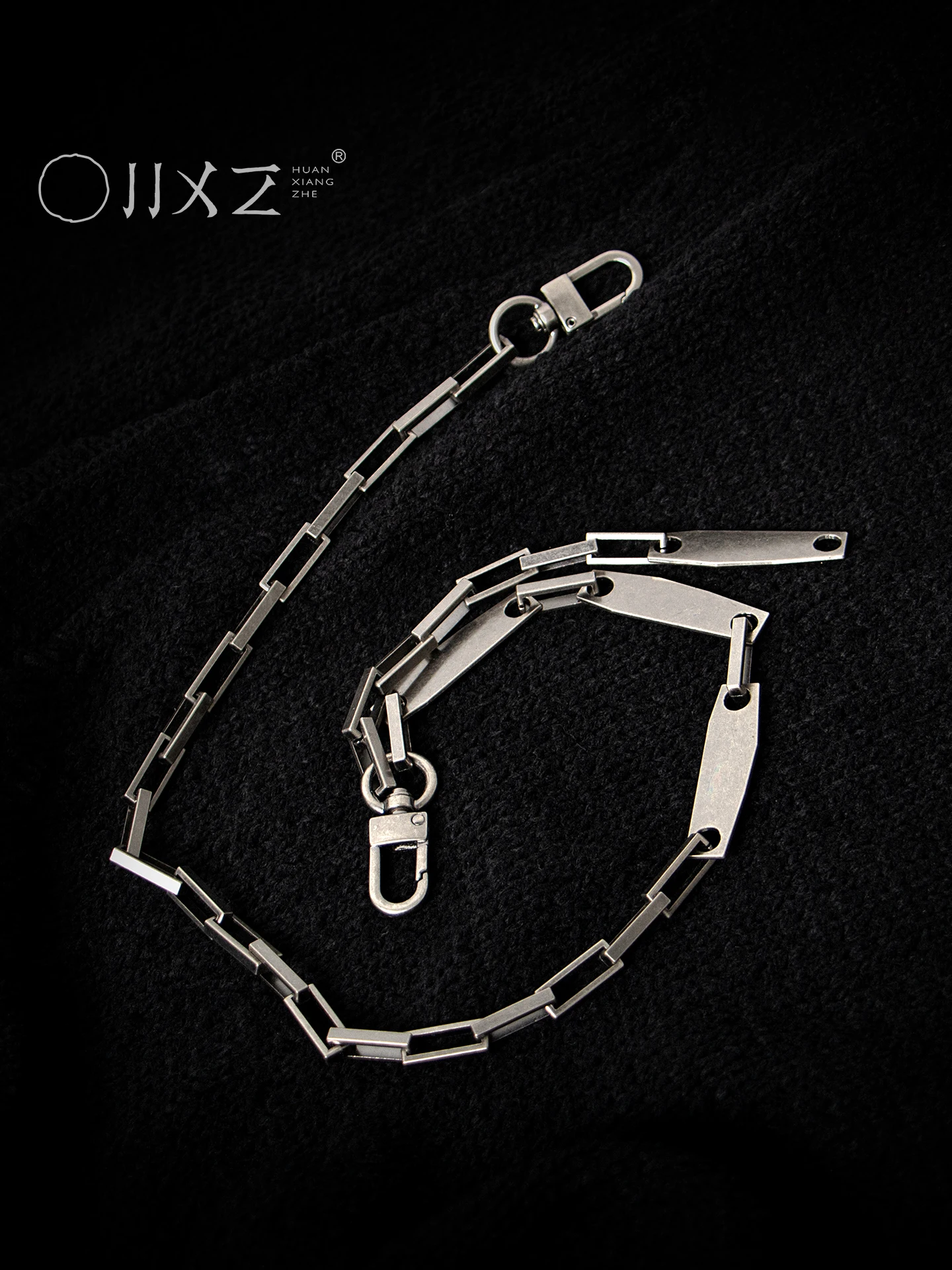 オリジナルデザイン亜鉛合金メタルハンギングチェーンウエストチェーンパンツ装飾チェーンアクセサリー男女兼用カジュアルスタイル