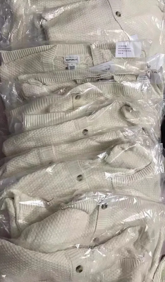 

Women's Pure Cotton V-Ne Knitted Sweater Coat Loose Long Sve Autumn Winter Outerwear Casual Comfortable Breathable