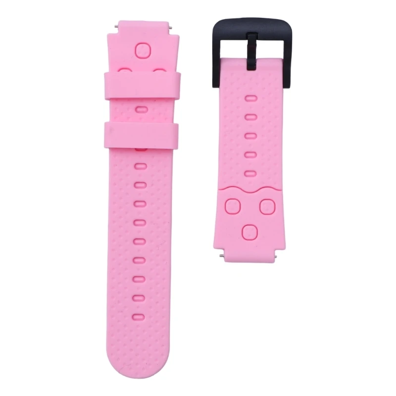 Silicone Watchband 16mm Watch Bracelets Wear Resistant Watch Straps Scratchproof Children Watch Wriststrap Belt P9JD