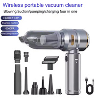 16000PA wireless lithium battery brushless blowing and suction integrated vacuum cleaner TYPE-C charging wireless vacuum cleaner