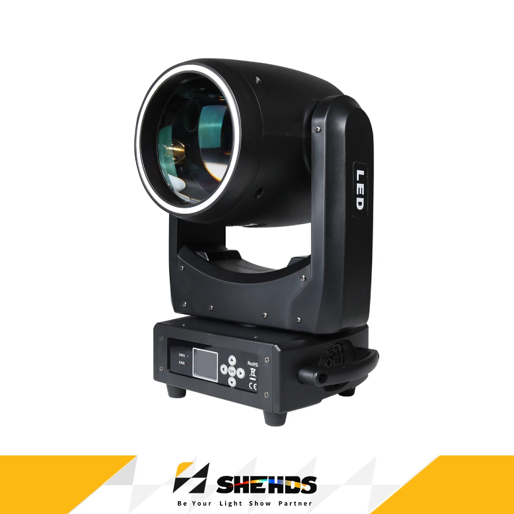 

SHEHDS светодиодный луч 300 Вт с подвижной головкой, мощный DMX-свет, DJ-сценический бар, дискотека, концерт, вечеринка, театральное сценическое оборудование