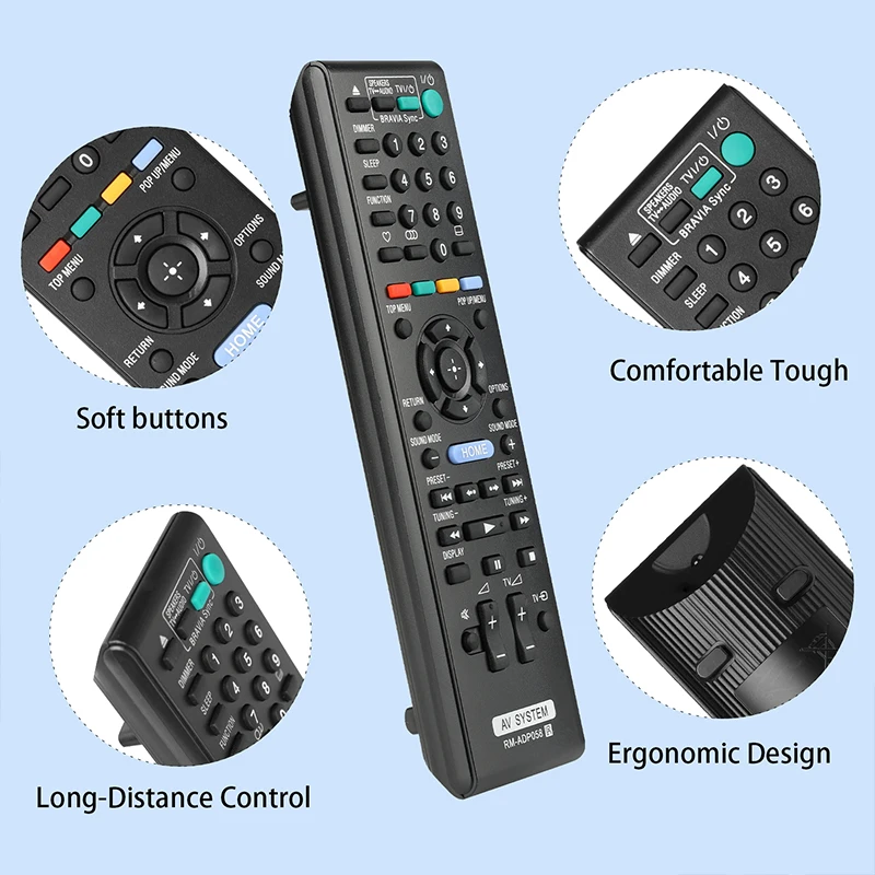 RM-ADP058 Remote Control For Sony AV System BDV-L600 BDV-E280 BDV-EF200 HBD-EF200 BDV-E380 BDV-L800 BDV-E780W BDV-L800M BDV-E880