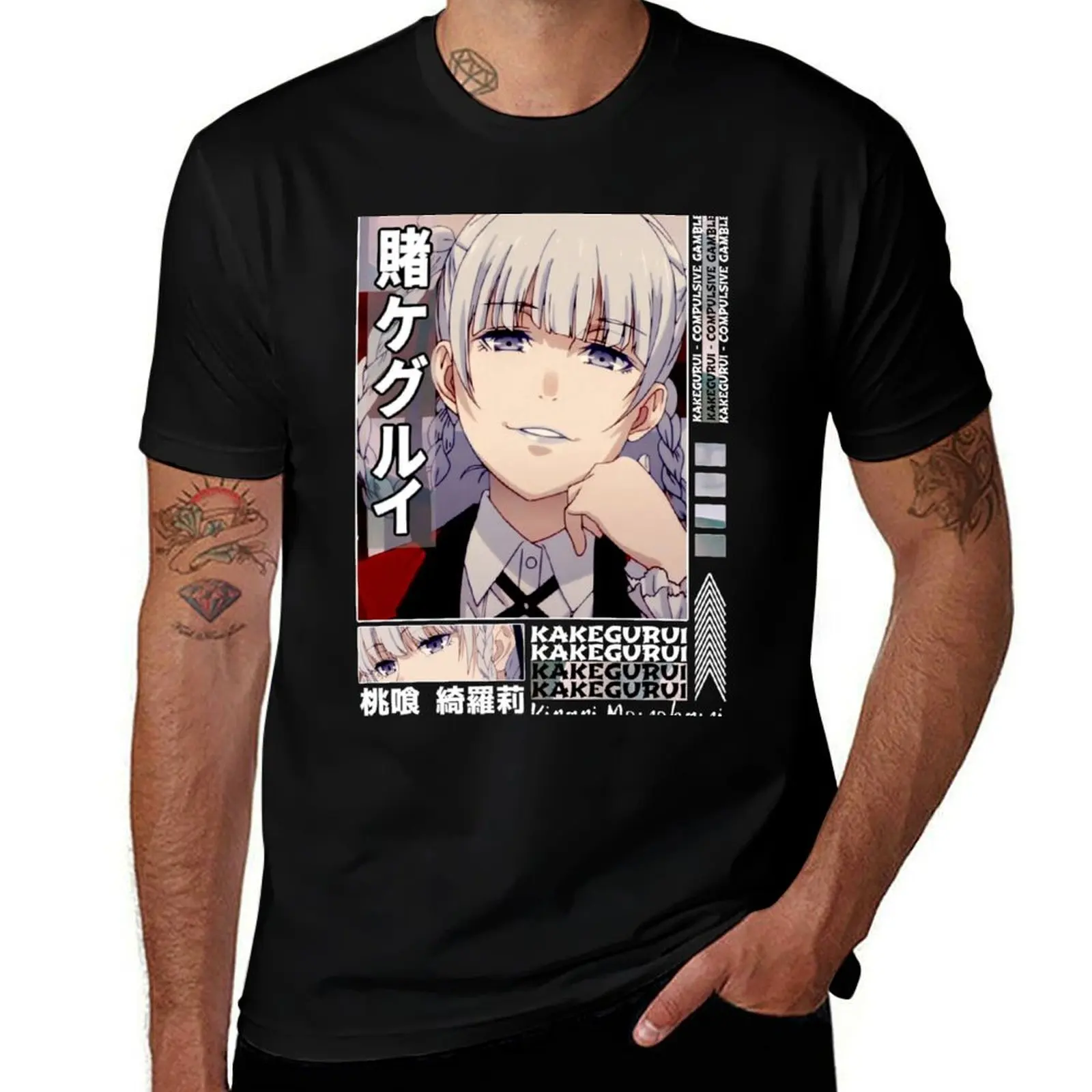 Kirari Momobami Kakegurui - Compulsive Gambler T-Shirt Casual Daily Graphic Tee T-Shirt